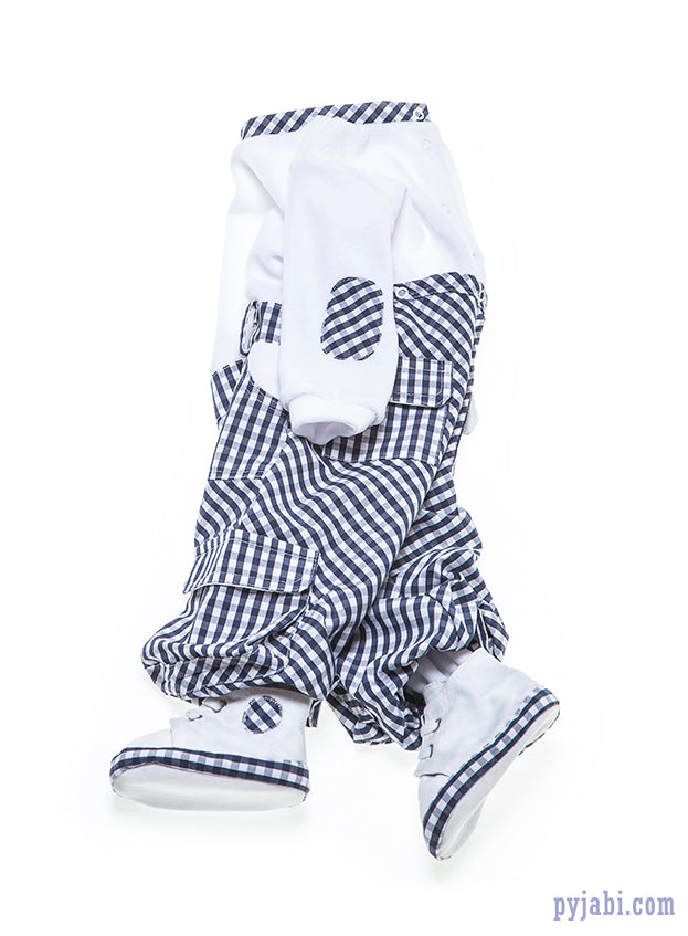 🇫🇷Ensemble Treillis-sneakers Pyjabi