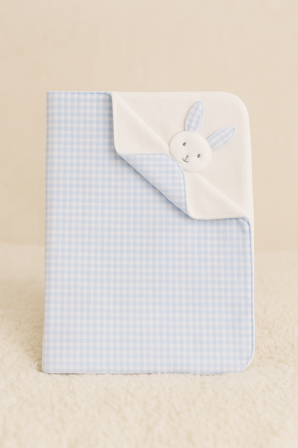 Couverture Doudou Vichy ciel🇫🇷