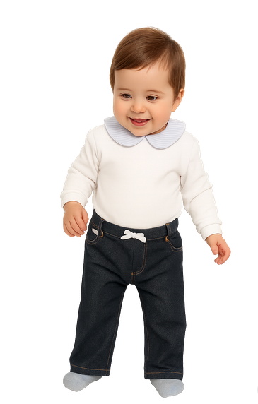 Pyjabi® Jean Fille – Le dors-bien à ballerines cousues